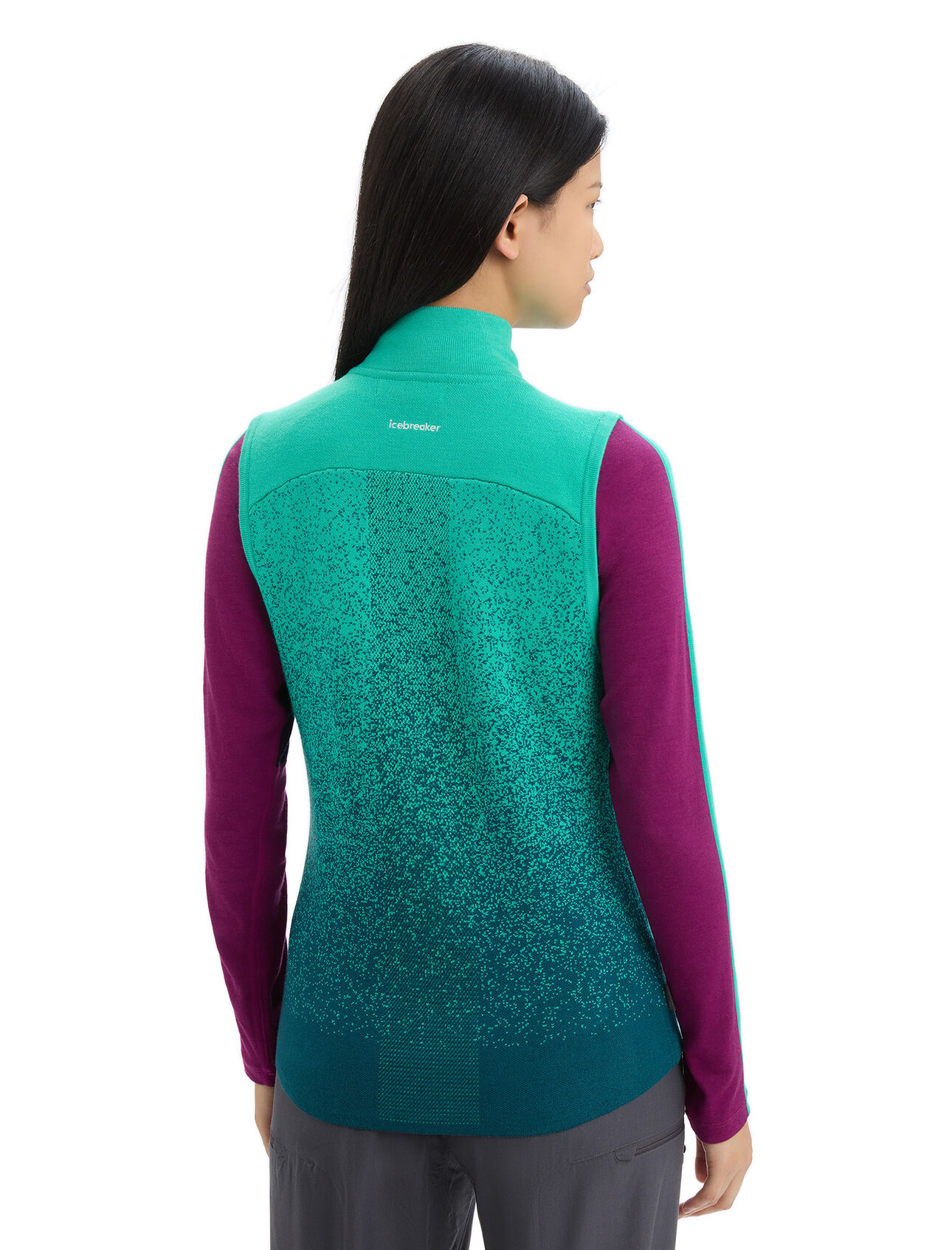 Women's ZoneKnit™ Merino Insulated Vest Into the Deep