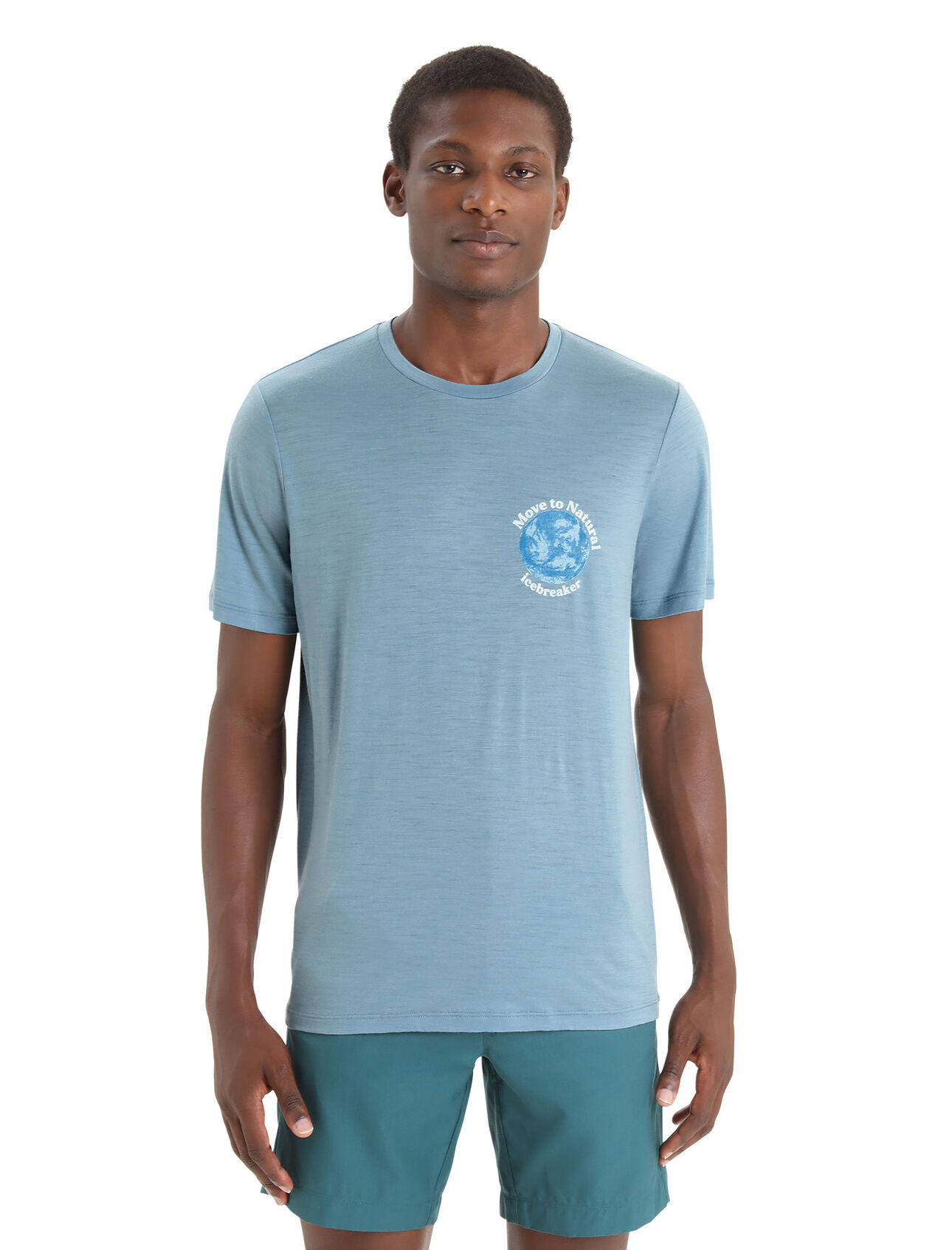 Men's Merino Tech Lite II Short Sleeve T-Shirt icebreaker Earth