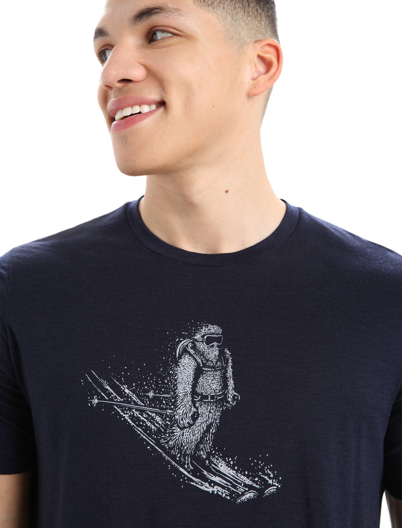 Men's Merino Tech Lite II Short Sleeve T-Shirt Skiing Yeti