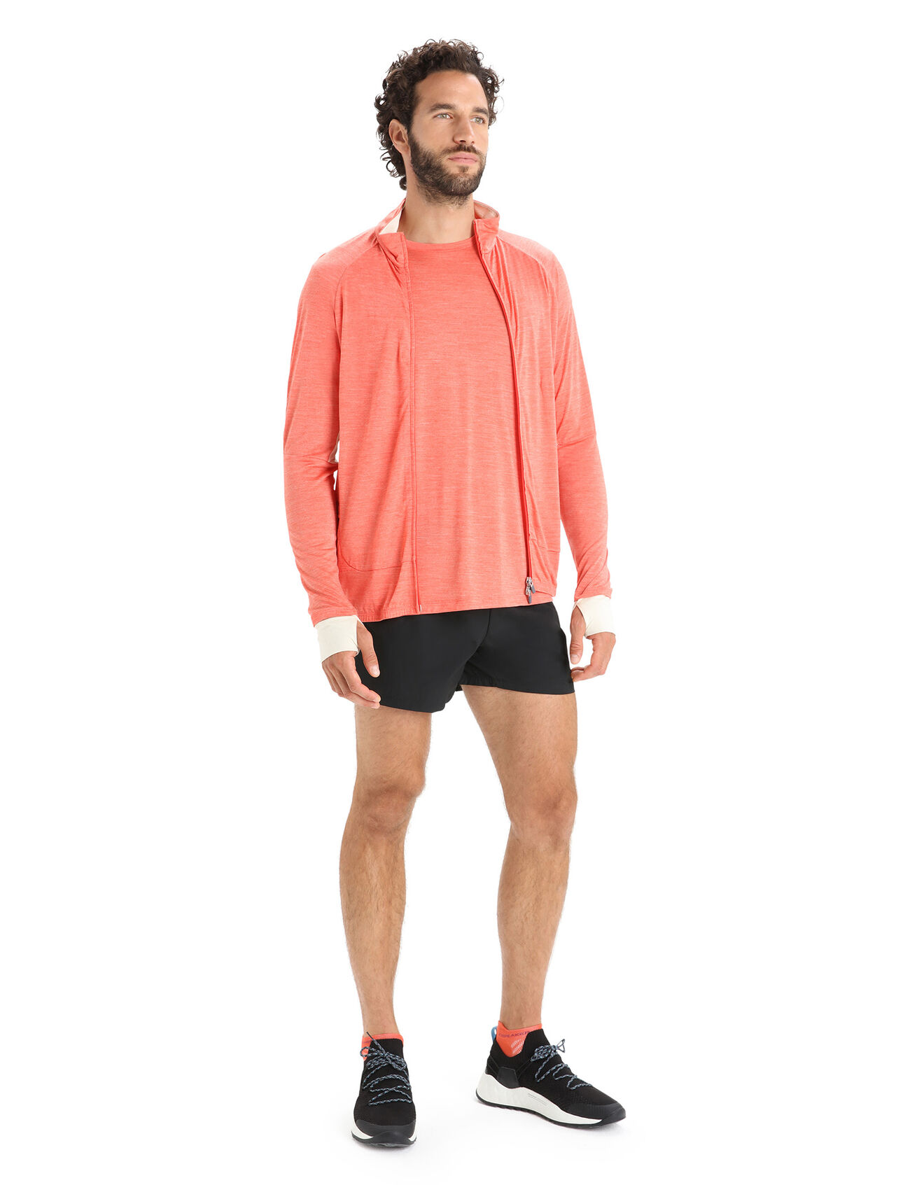 Men's ZoneKnit™ Merino Long Sleeve Zip Top