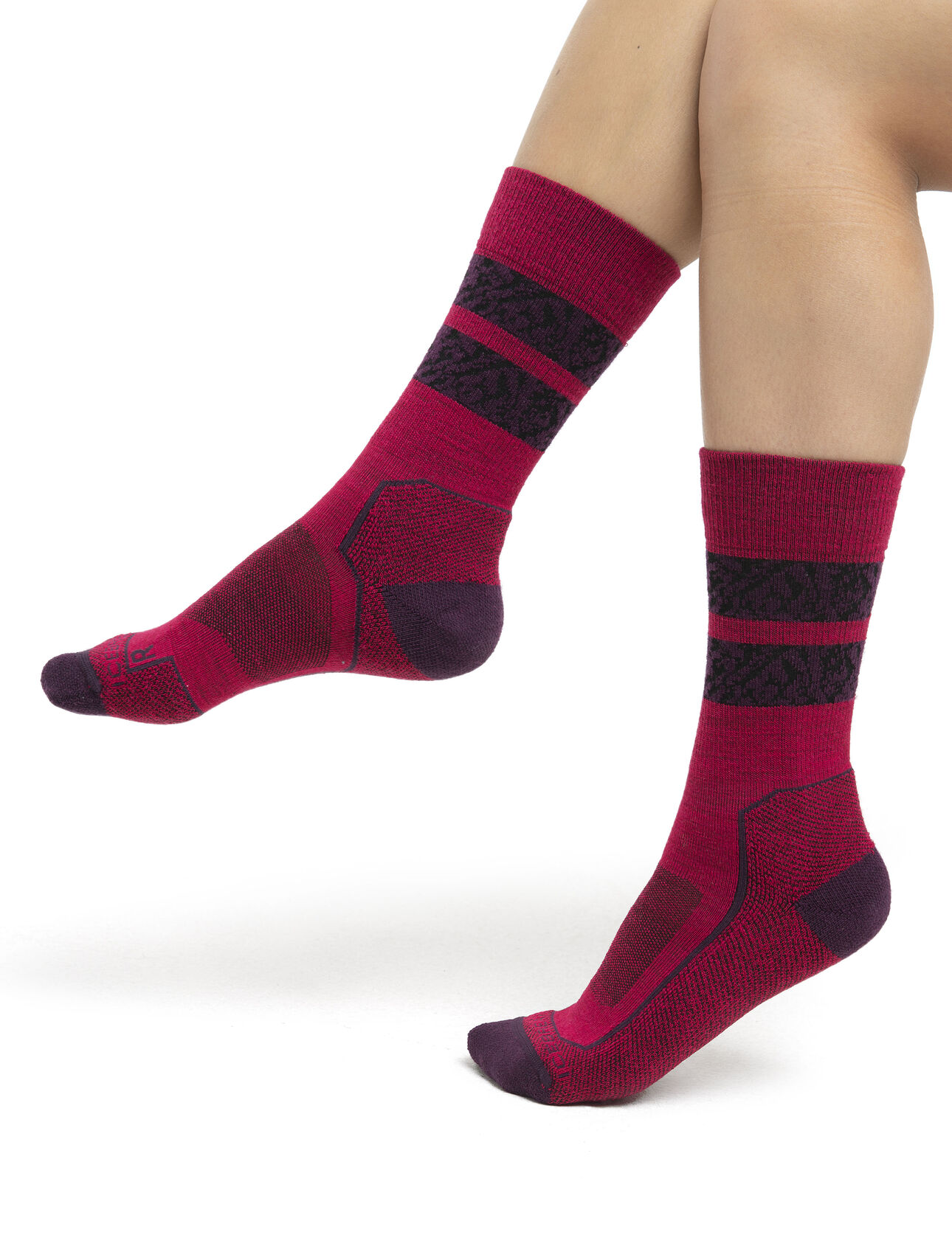 Women's Merino Hike+ Light Crew Socks Natural Summit