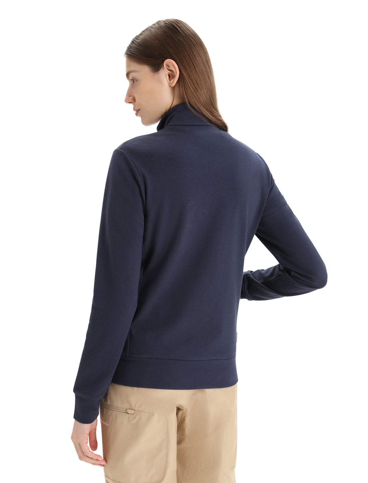 Women's Merino Central Classic Long Sleeve Zip Sweatshirt