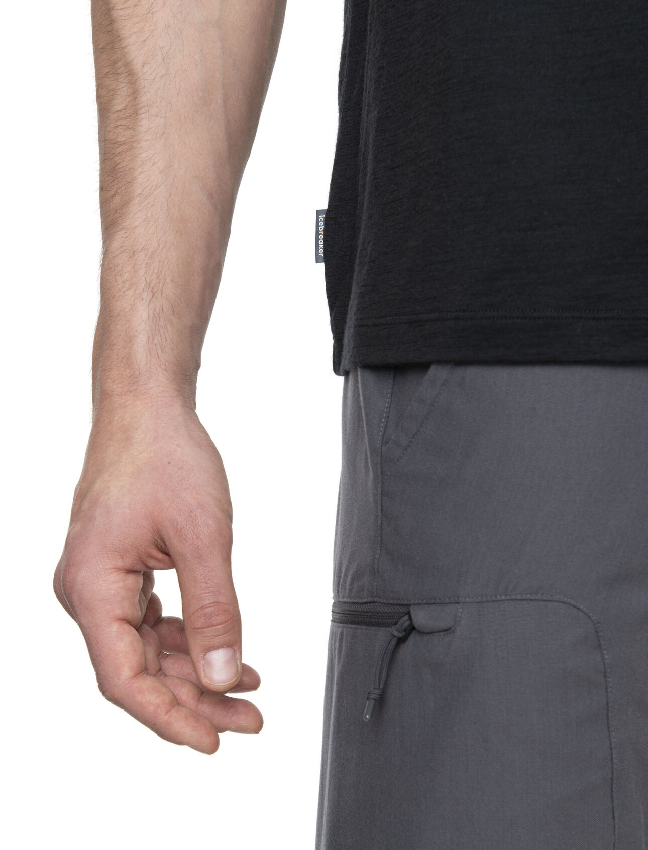 Men's Merino Tech Lite II Short Sleeve T-Shirt Ski Stripes