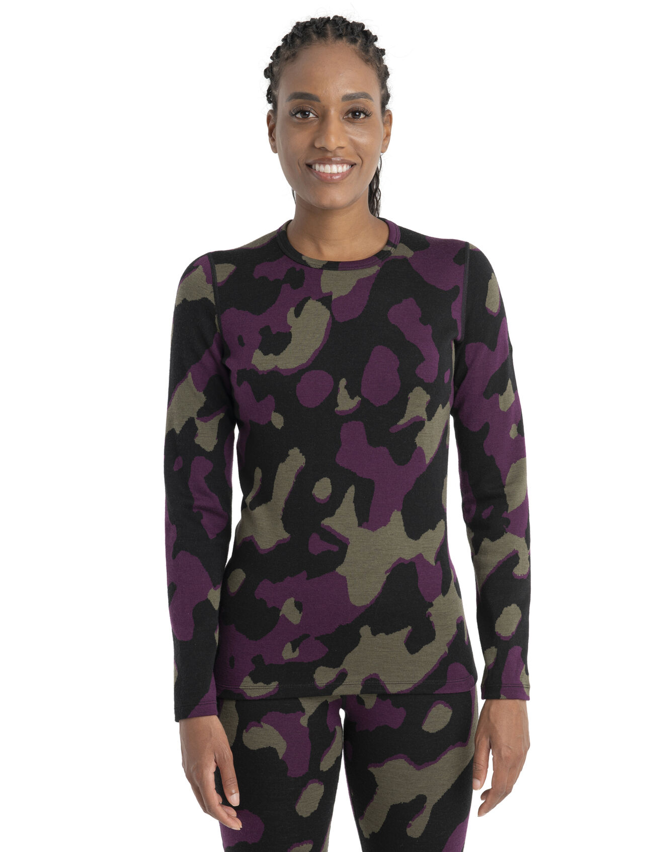 Women's Merino 260 Vertex Long Sleeve Thermal Top Natural Shades