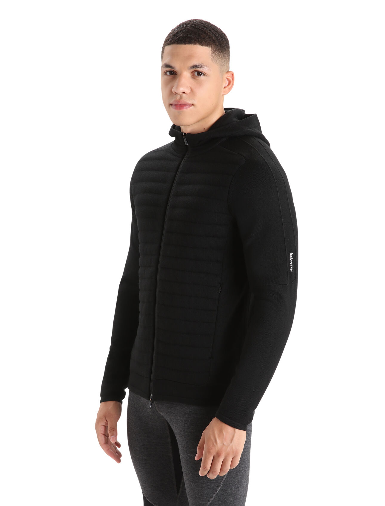 Men's ZoneKnit™ Merino Insulated Long Sleeve Zip Hoodie