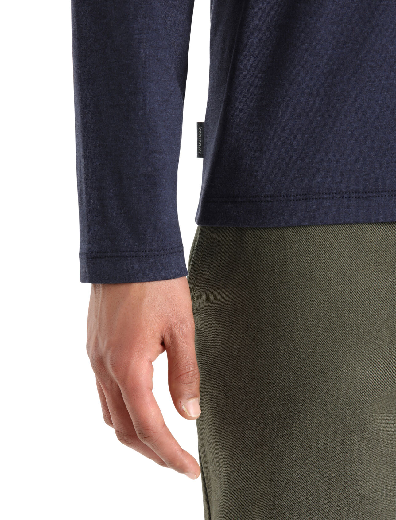 Men's Merino Central Classic Long Sleeve T-Shirt Canopy Camper
