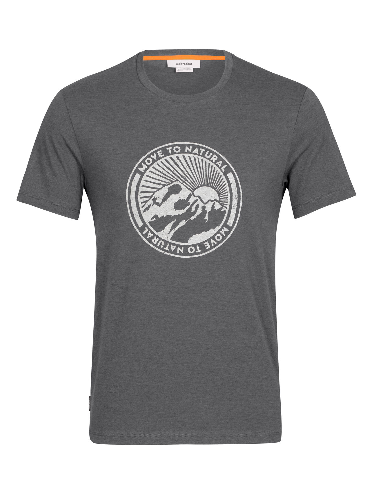Men's Merino Central Classic Short Sleeve T-Shirt Move to Natural Mountain
