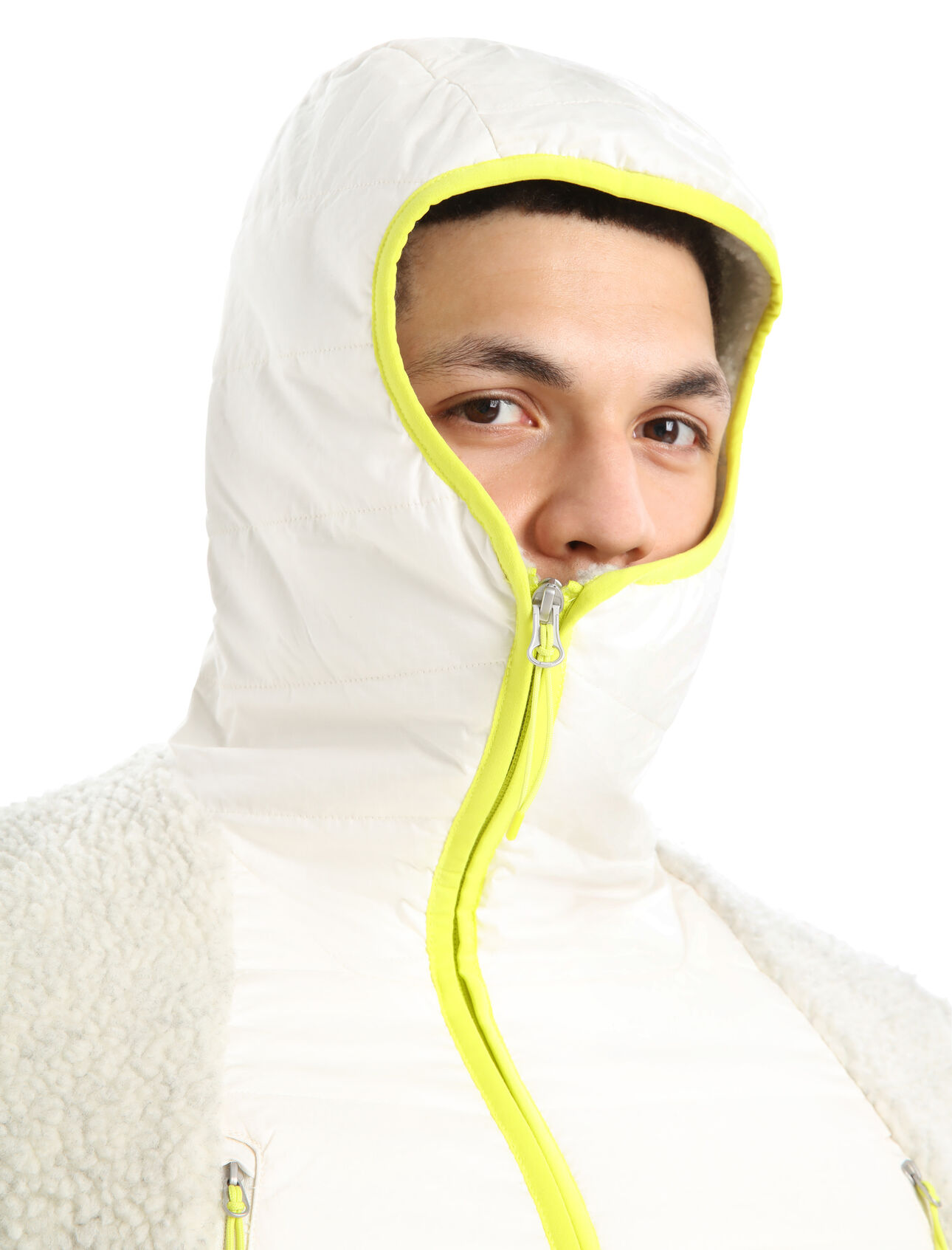 Men's RealFleece™ Merino High Pile Long Sleeve Zip Hood