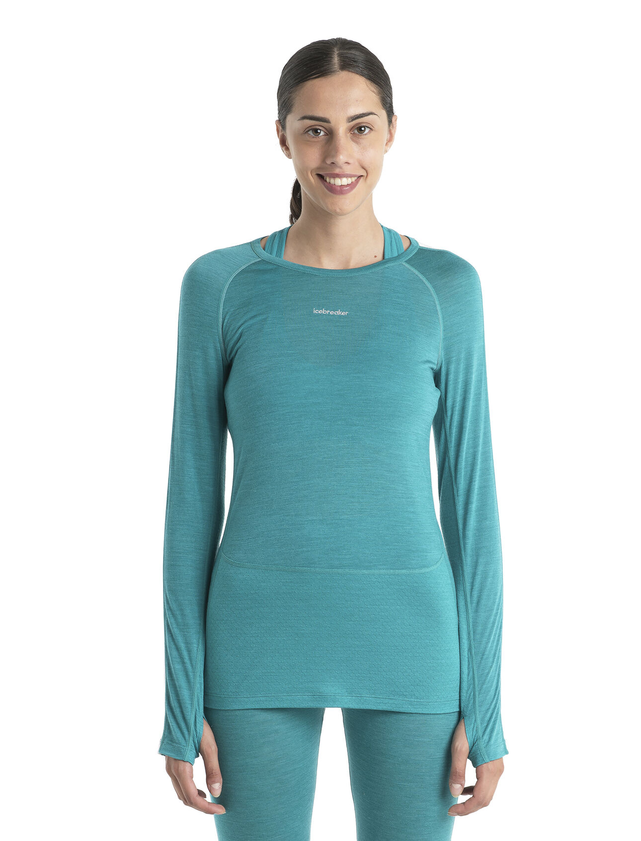 Women's 125 ZoneKnit™ Merino Long Sleeve Crewe Thermal Top