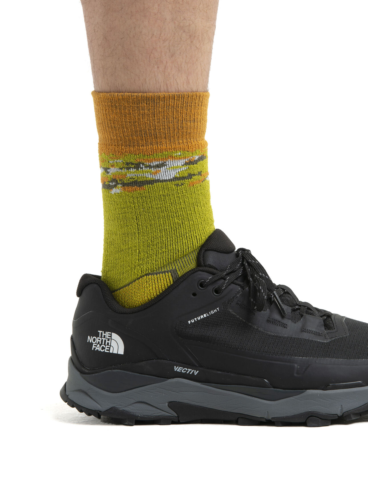 Men's Merino Hike+ Medium Crew Socks Sedimentary