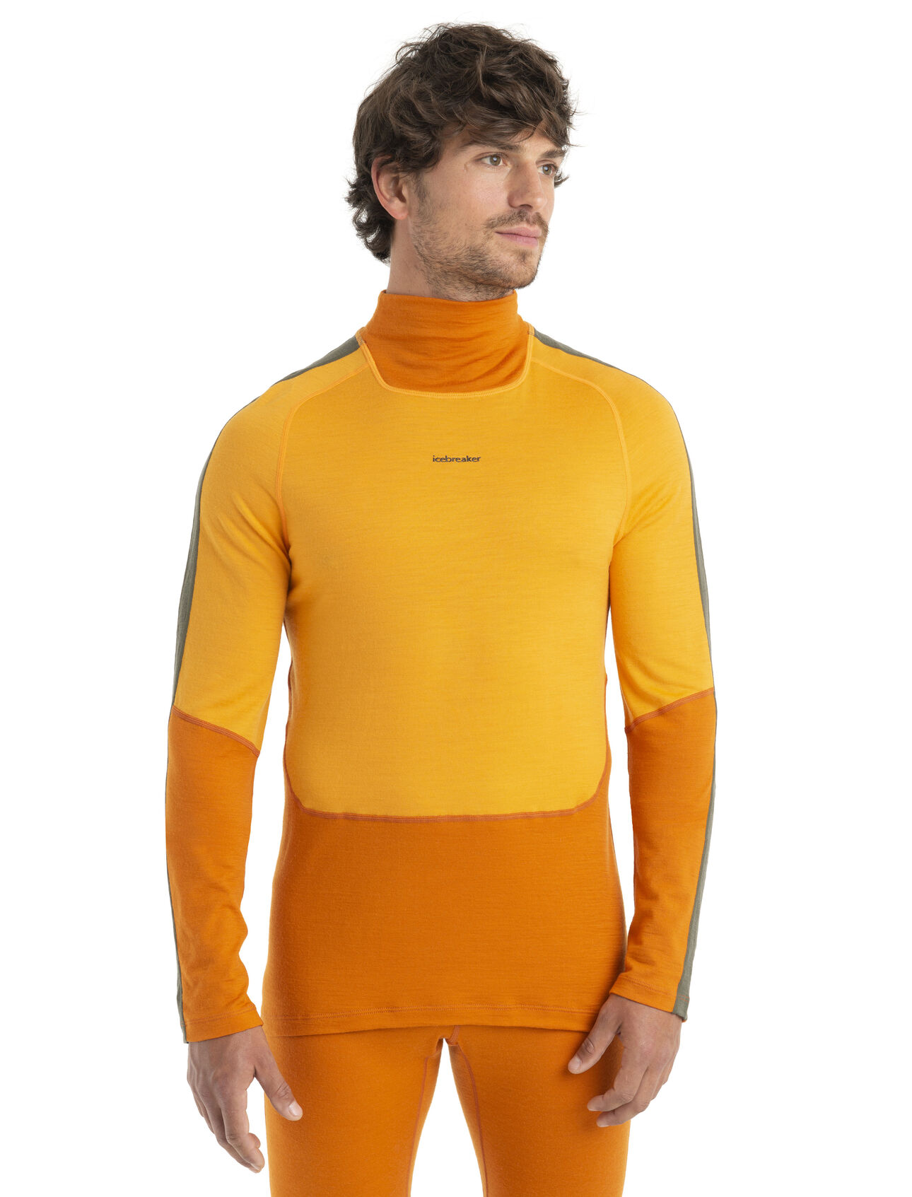 Men's Merino 200 Sonebula Long Sleeve High Neck Thermal Top
