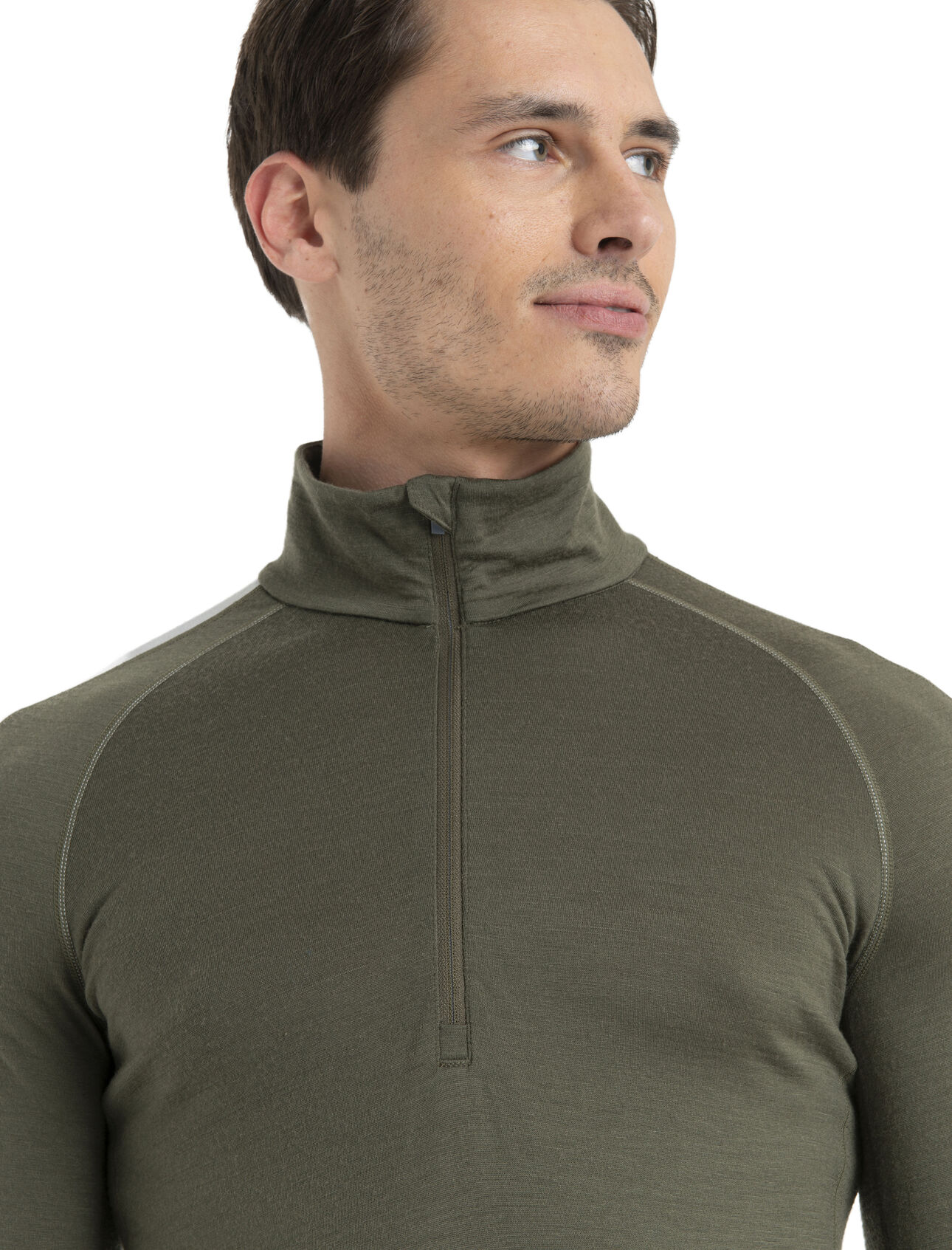 Men's 200 ZoneKnit™ Merino Long Sleeve Half Zip Thermal Top