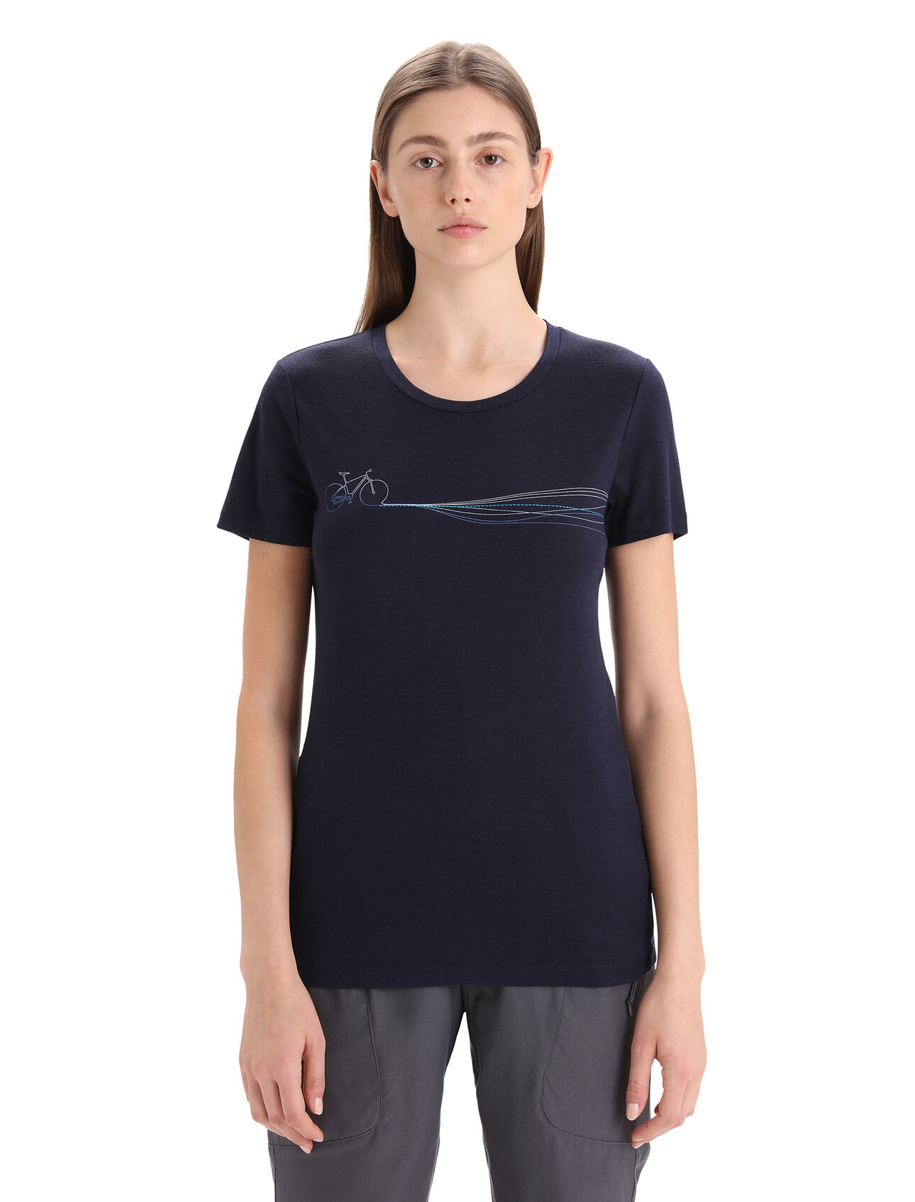 Women's Merino Tech Lite II Short Sleeve T-Shirt Cadence Paths