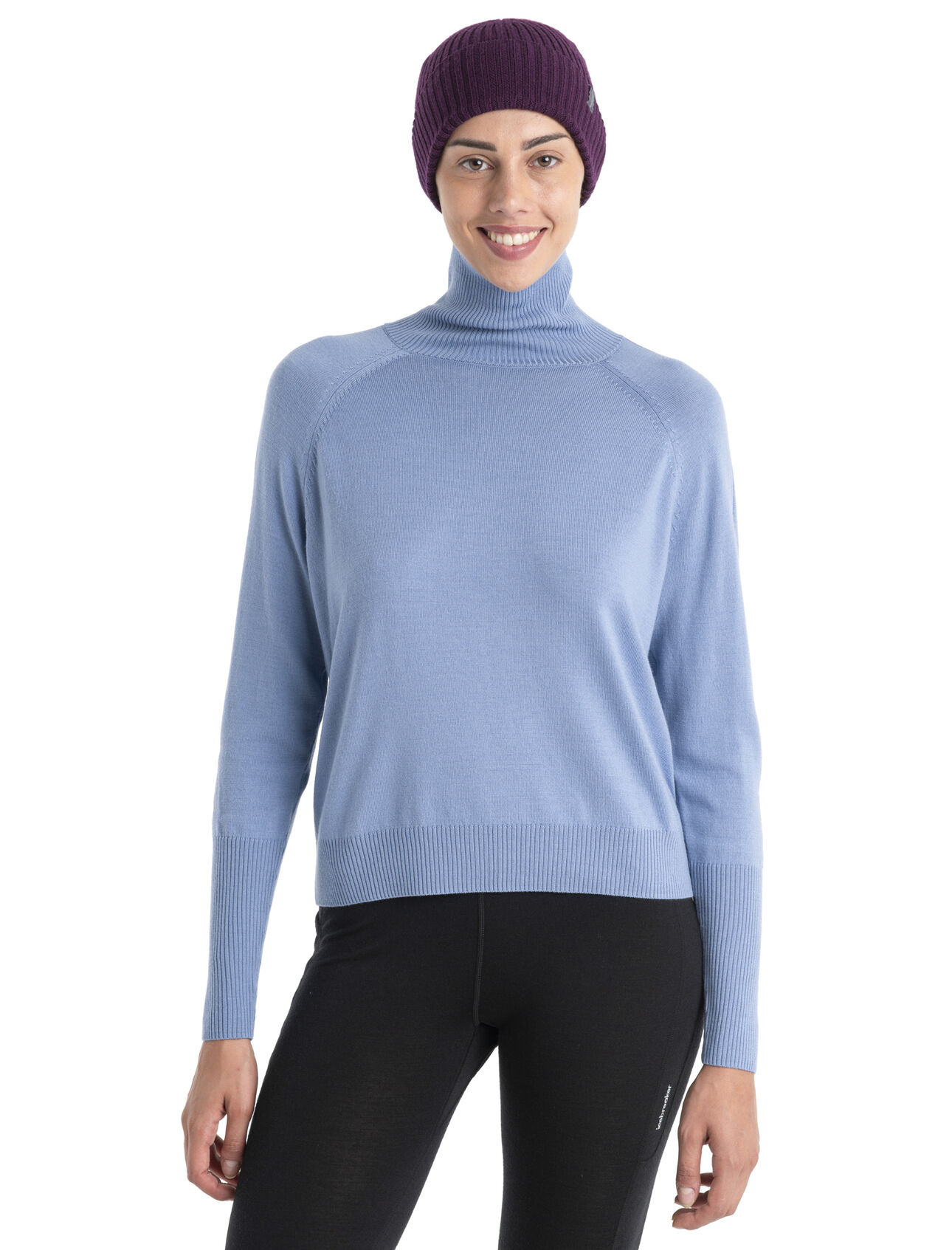 Women's MerinoFine™ Luxe Long Sleeve High Neck Sweater