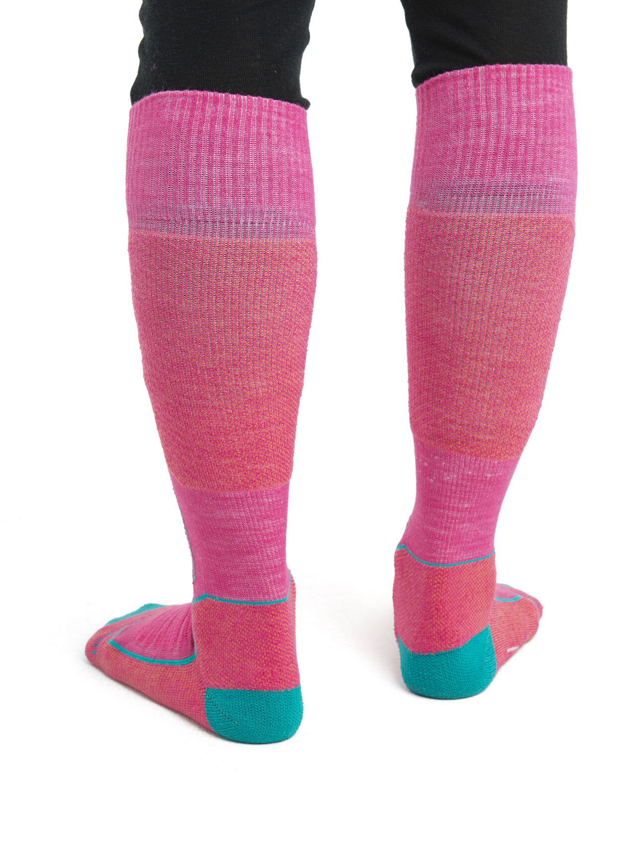 Women's Merino Ski+ Medium Over the Calf Socks