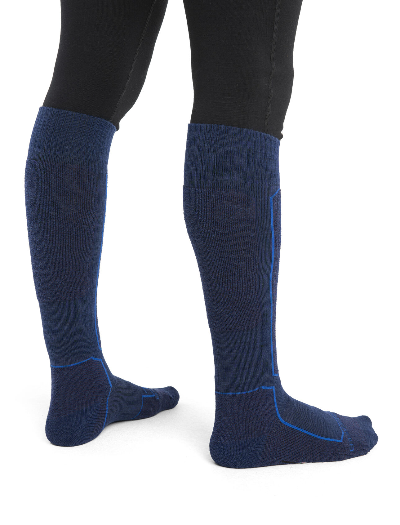 Men's Merino Ski+ Light Over the Calf Socks