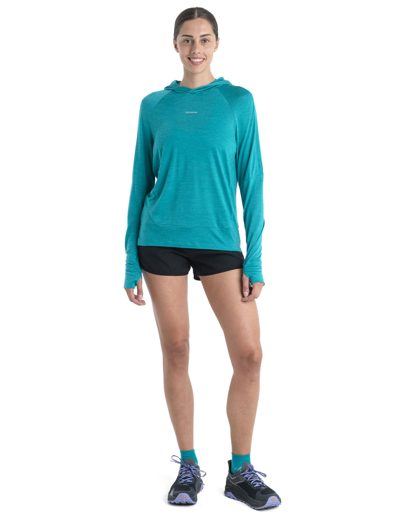 Women's 125 Cool-Lite™ Sphere Merino Long Sleeve Hoodie