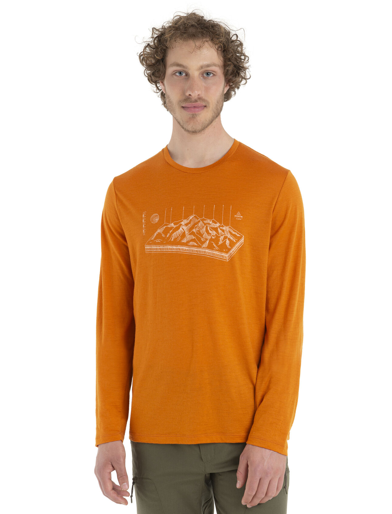 Men's Merino 150 Tech Lite II Long Sleeve T-Shirt Alps 3D