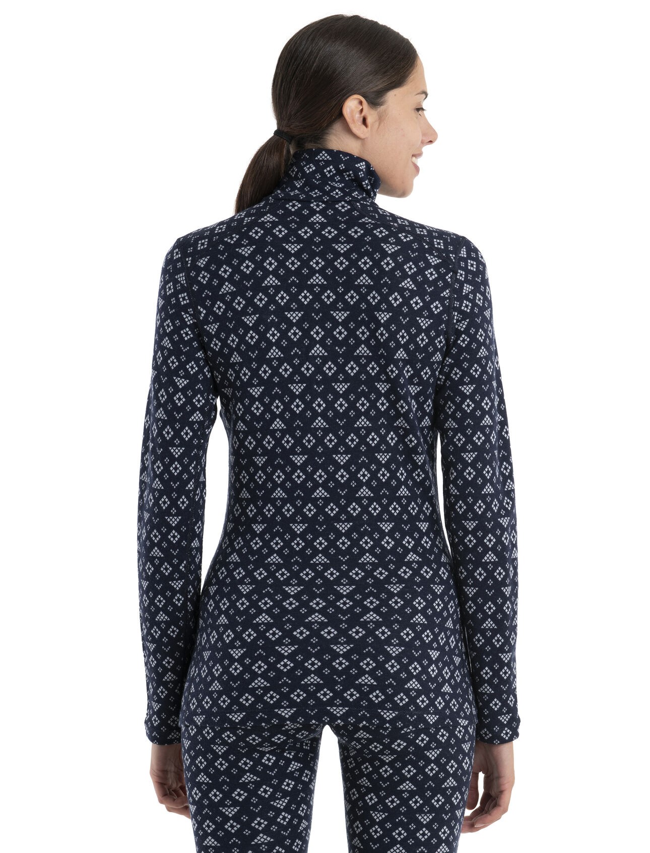 Women's Merino 260 Vertex Long Sleeve Half Zip Thermal Top First Snow