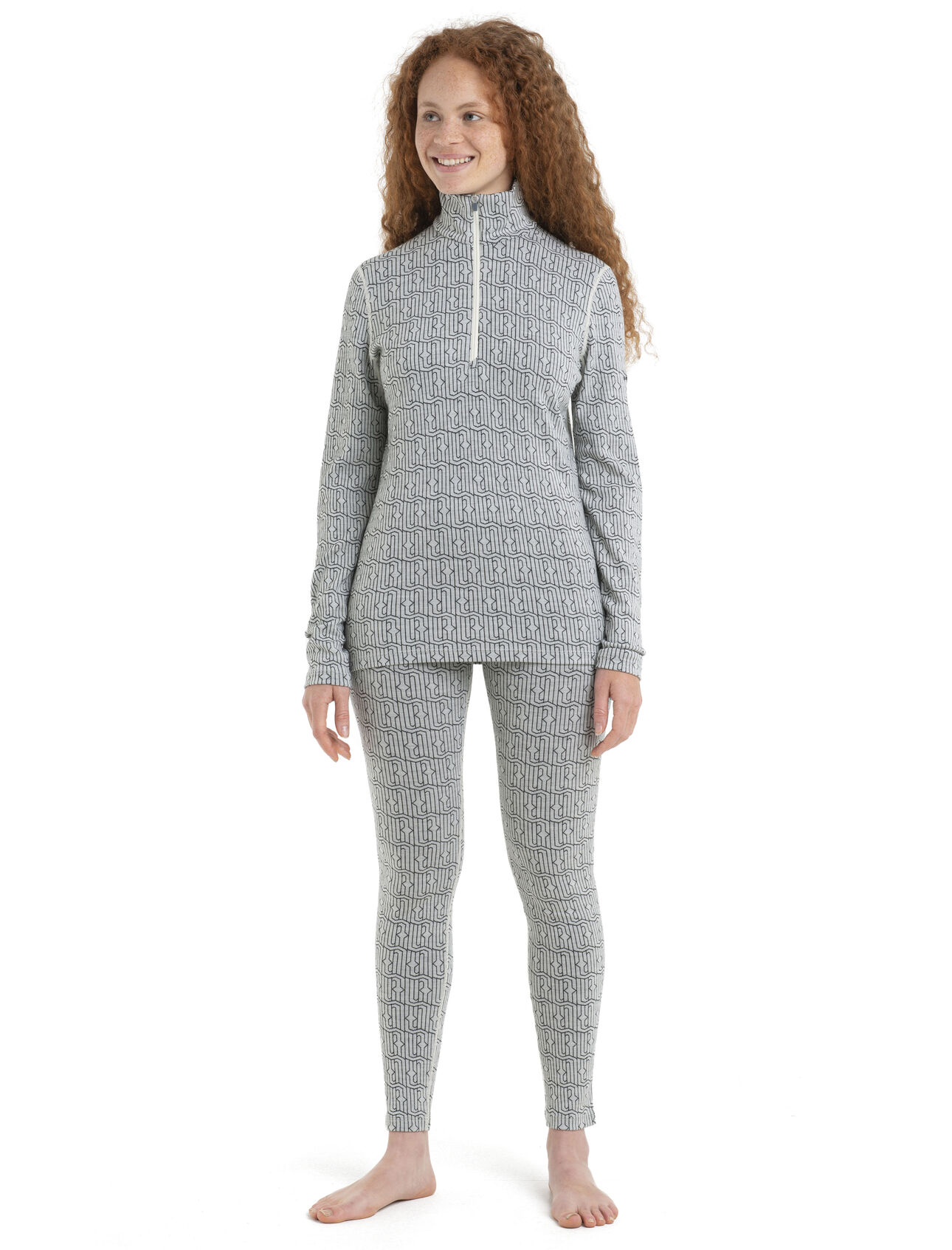 Women's Merino 260 Vertex Long Sleeve Half Zip Thermal Top Herenga