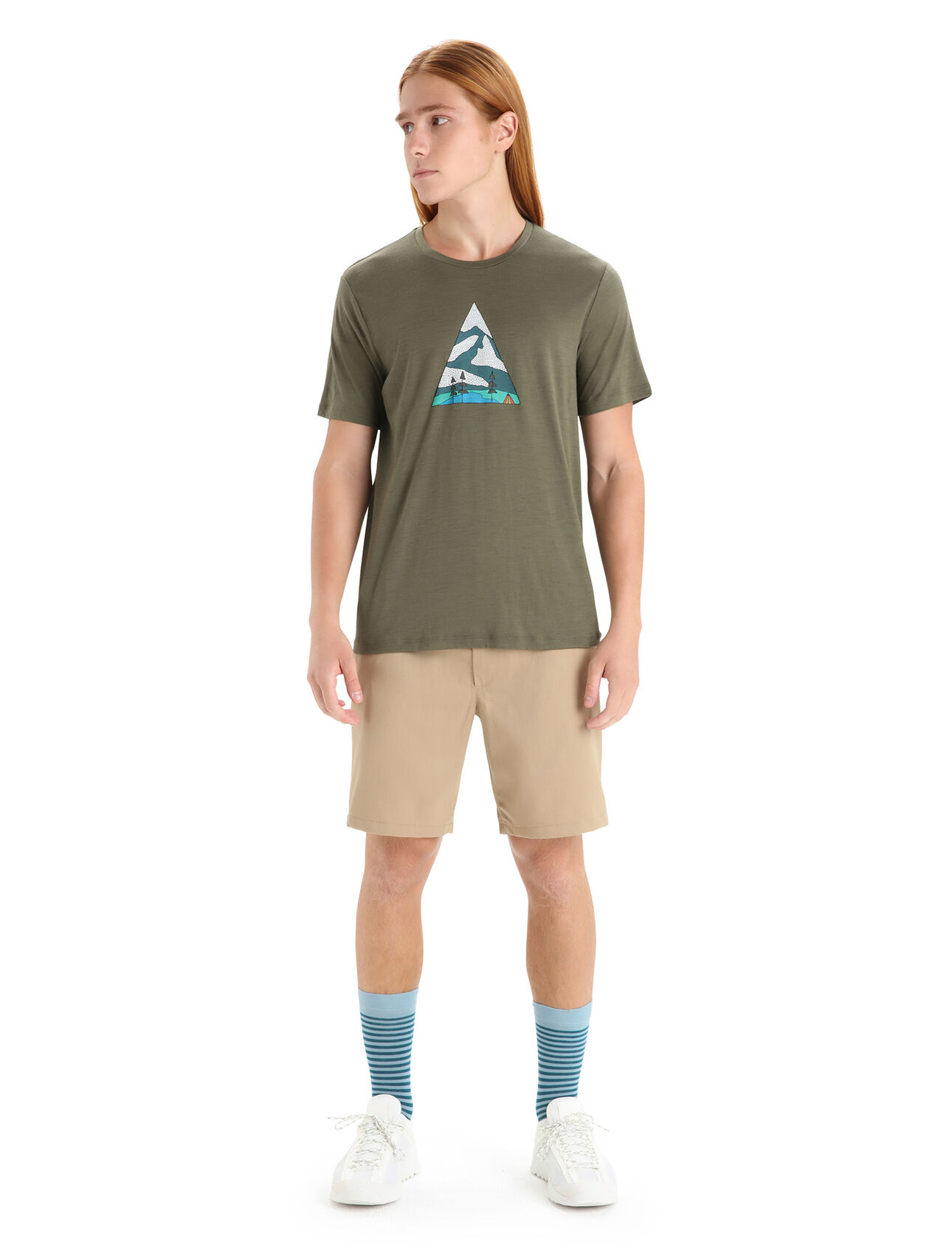 Men's Merino Tech Lite II Short Sleeve T-Shirt Camping Grounds