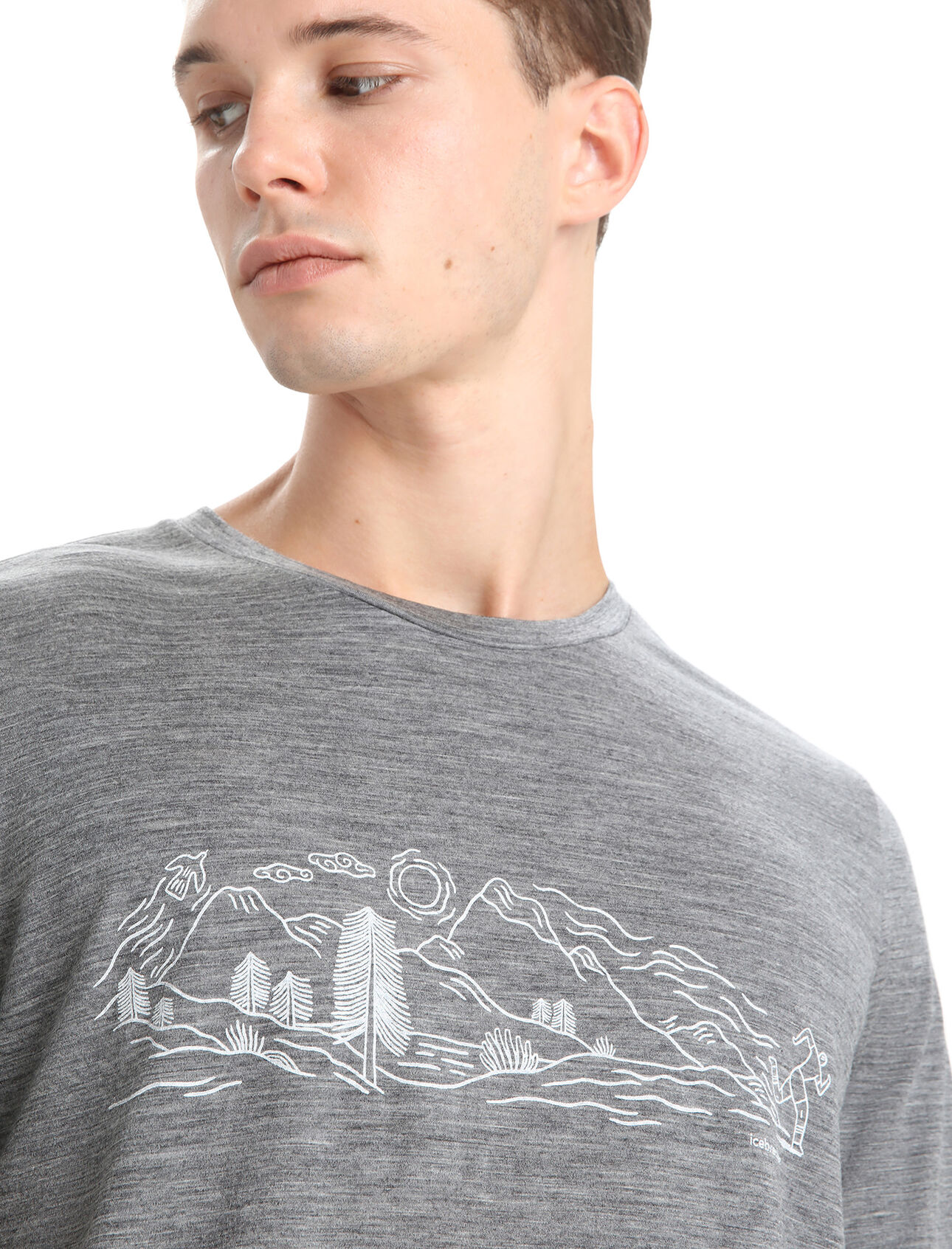 Men's Merino Tech Lite II Short Sleeve T-Shirt Nature Sprint