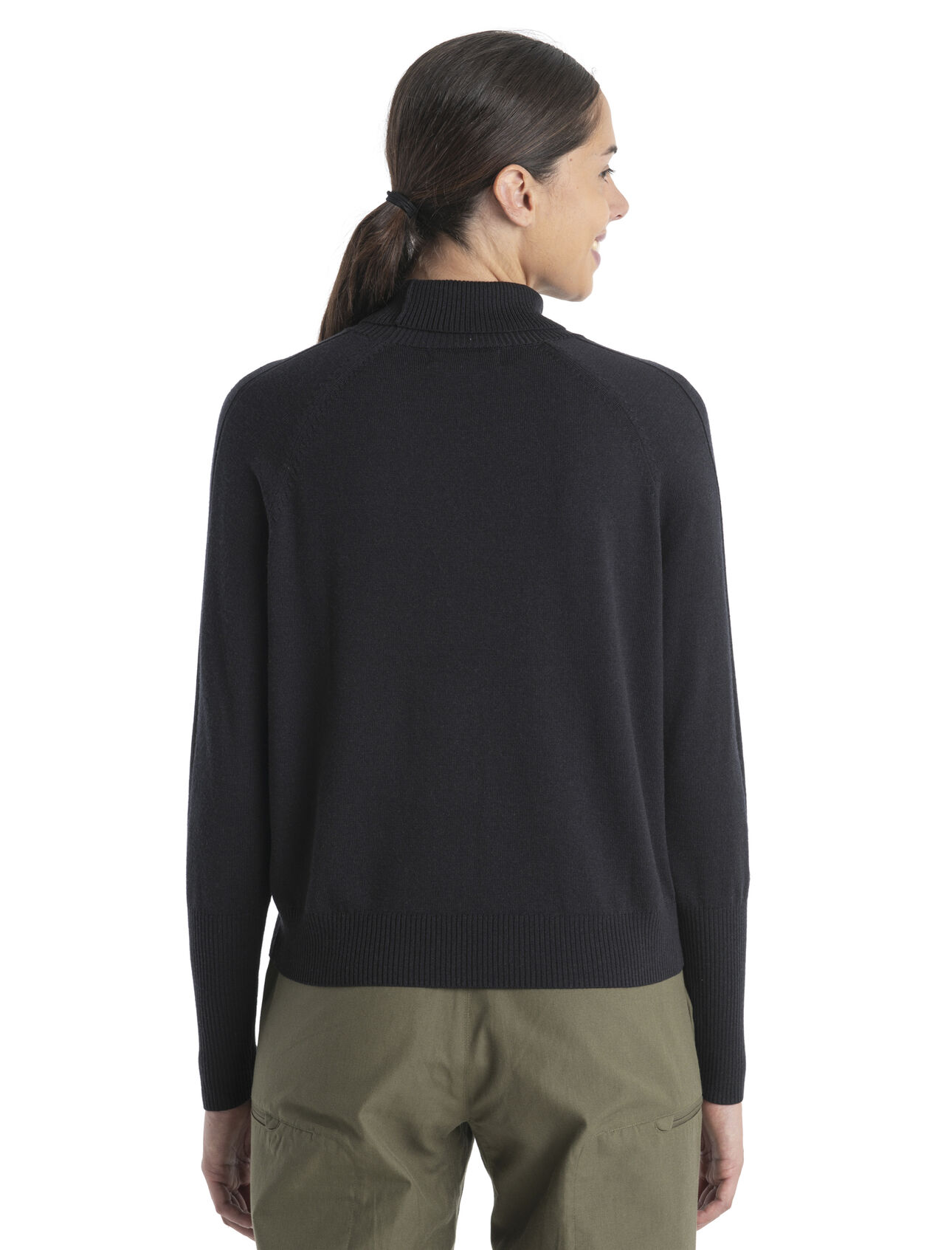 Women's MerinoFine™ Luxe Long Sleeve High Neck Sweater