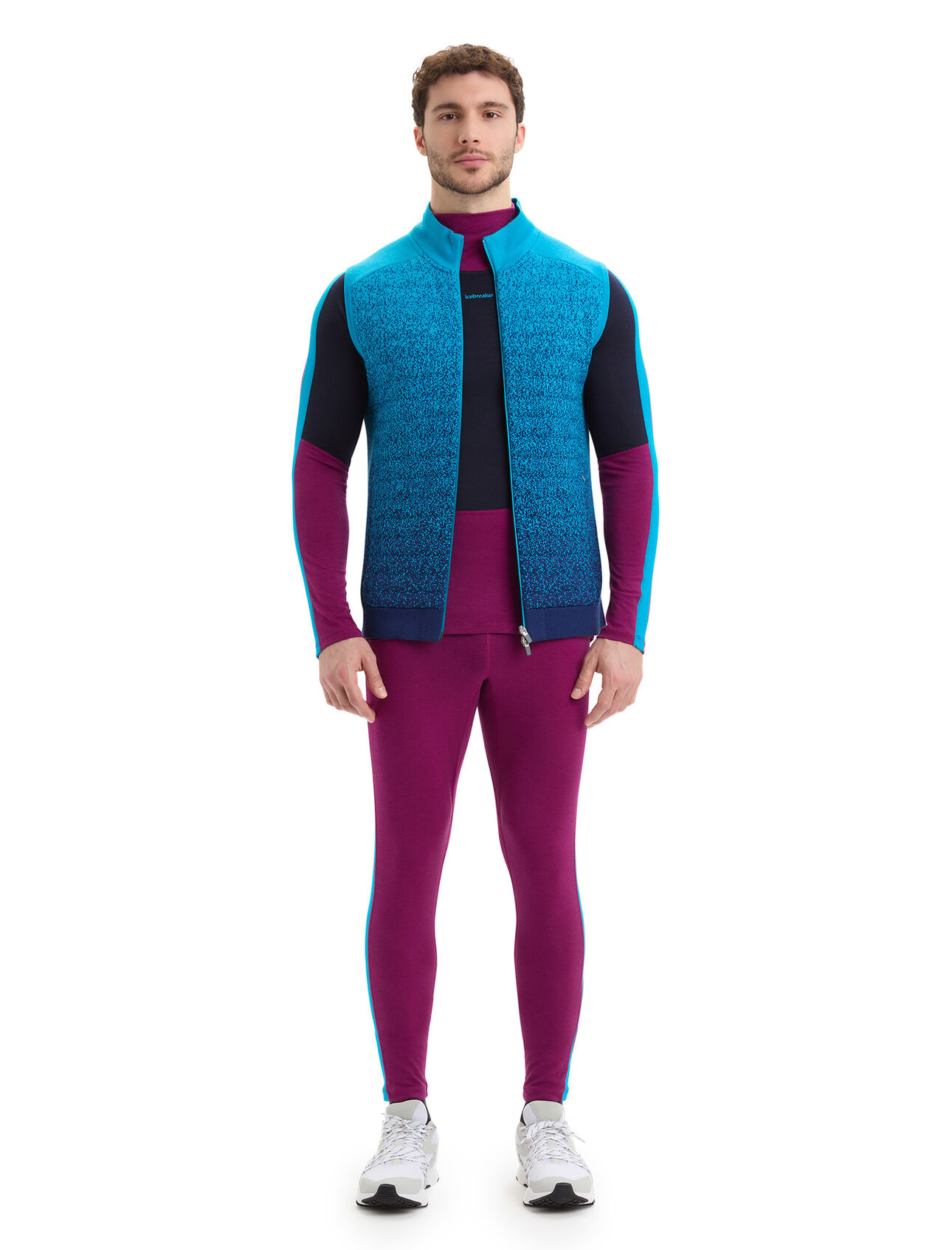 Men's ZoneKnit™ Merino Insulated Vest Into the Deep