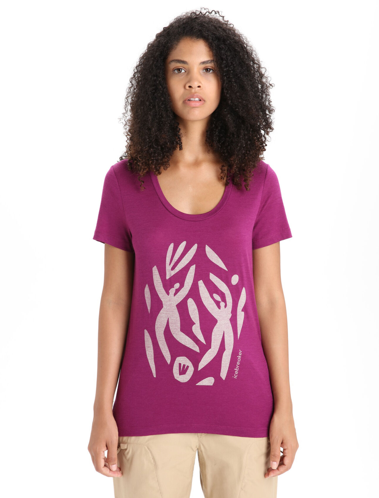 Women's Merino Tech Lite II Short Sleeve Scoop T-Shirt Nature Celebration