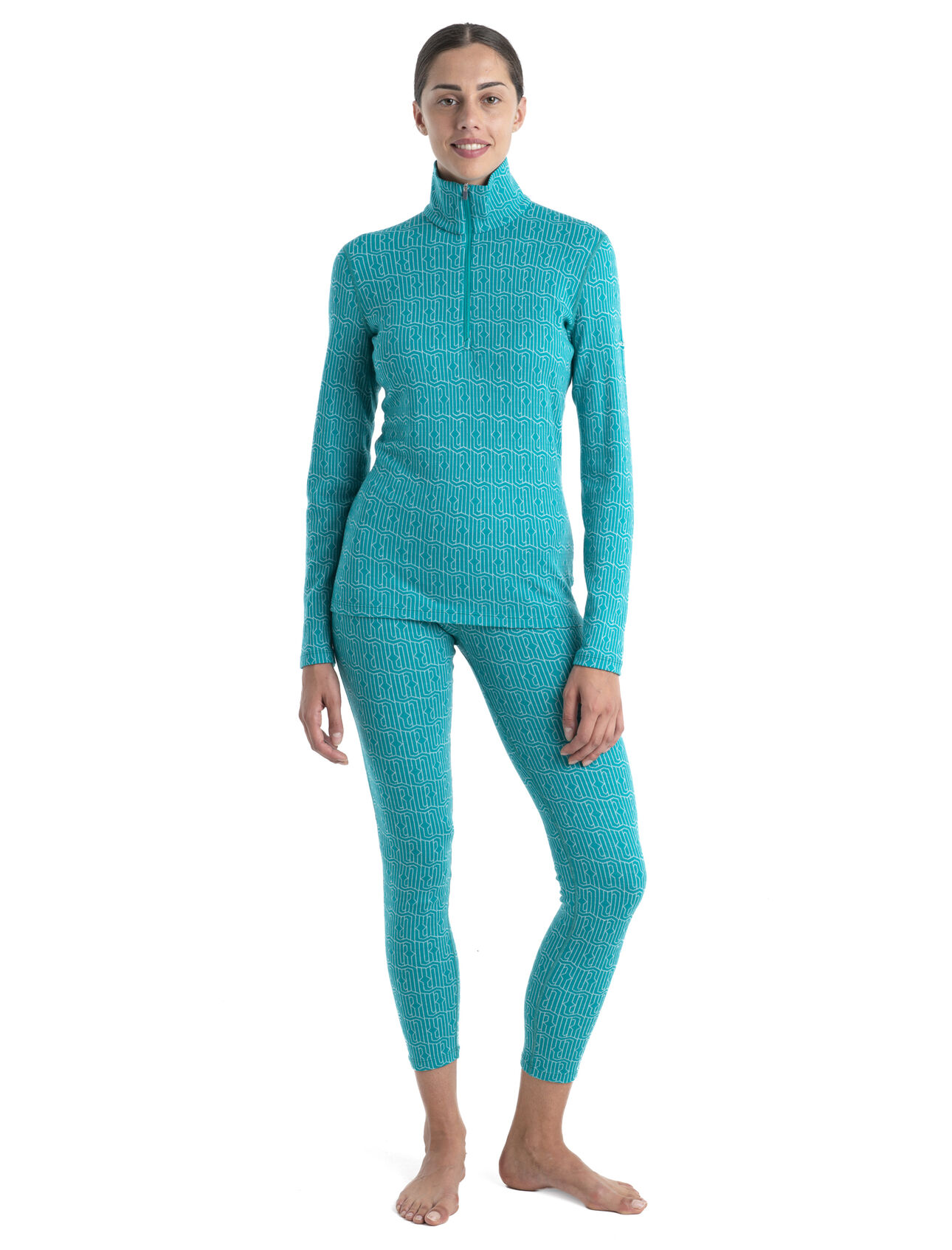 Women's Merino 260 Vertex Long Sleeve Half Zip Thermal Top Herenga