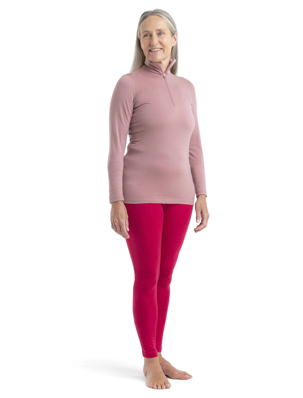 Women's Merino 200 Oasis Long Sleeve Half Zip Thermal Top