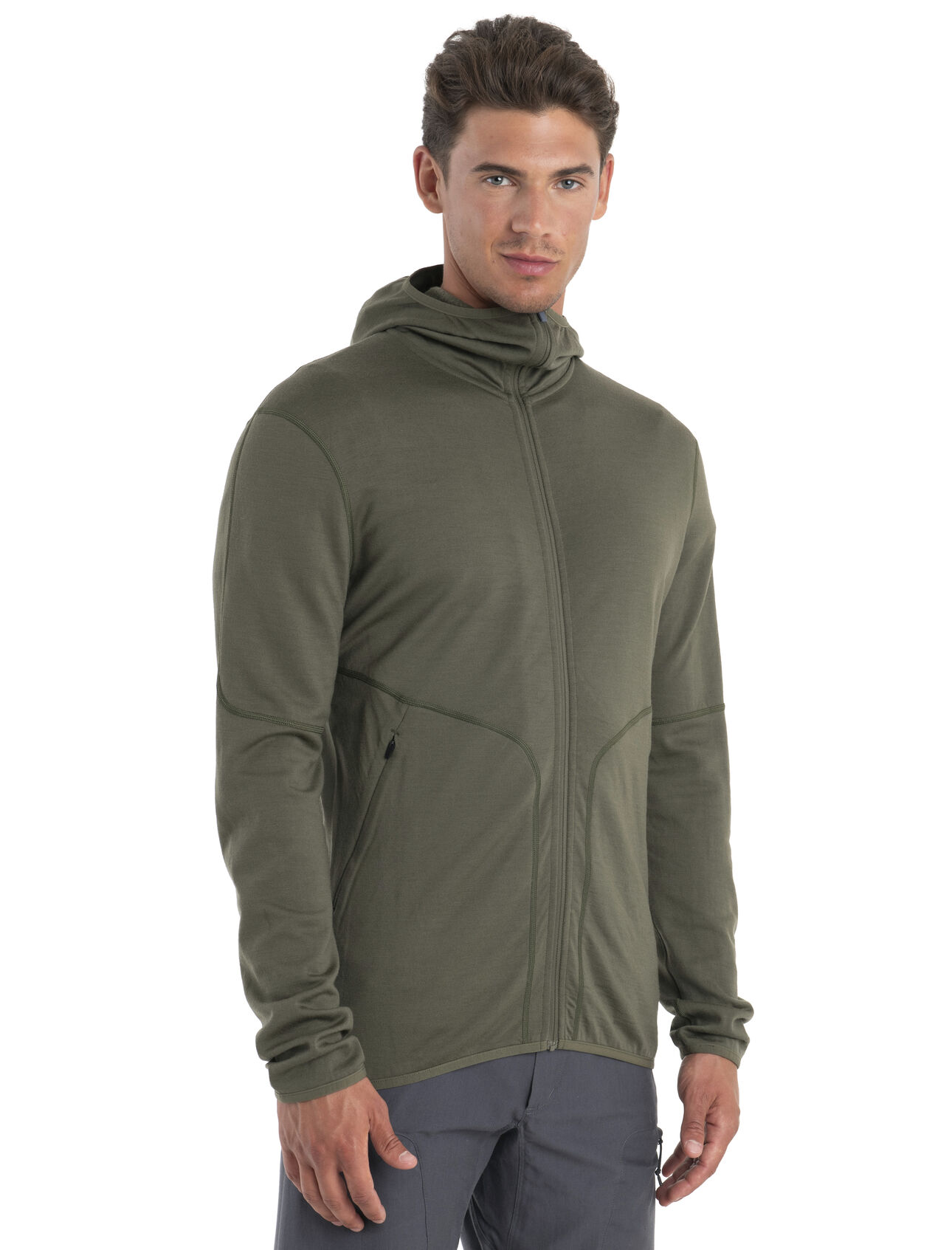 Men's Merino 560 RealFleece™ Elemental II Long Sleeve Zip Hood
