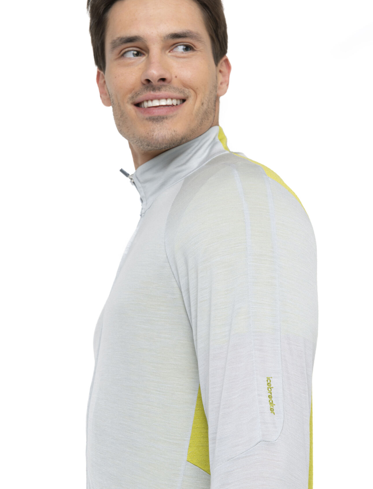 Men's ZoneKnit™ Merino Long Sleeve Zip Top