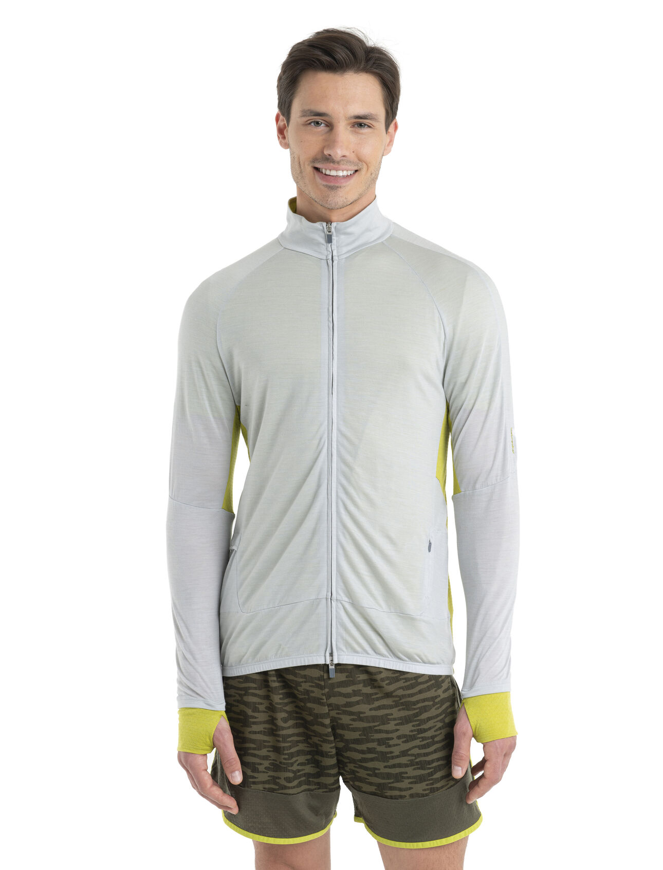 Men's ZoneKnit™ Merino Long Sleeve Zip Top
