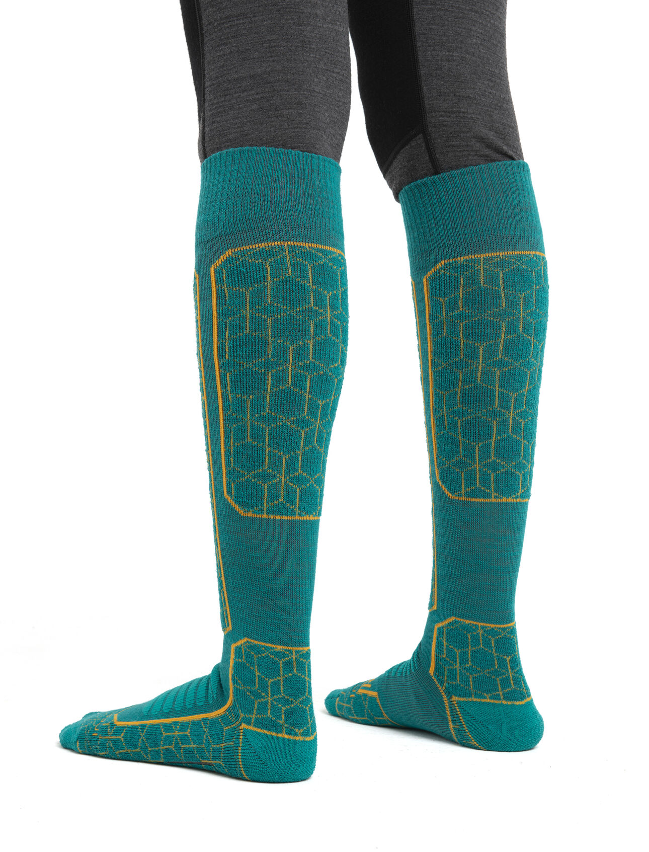Women's Merino Ski+ Medium Over the Calf Alpine Geo