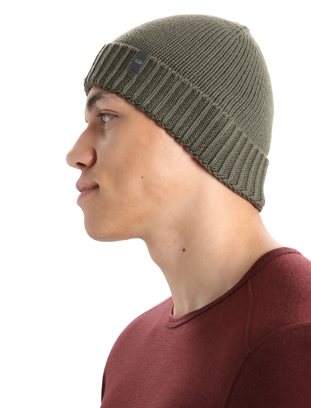 Unisex Merino Vela Cuff Beanie