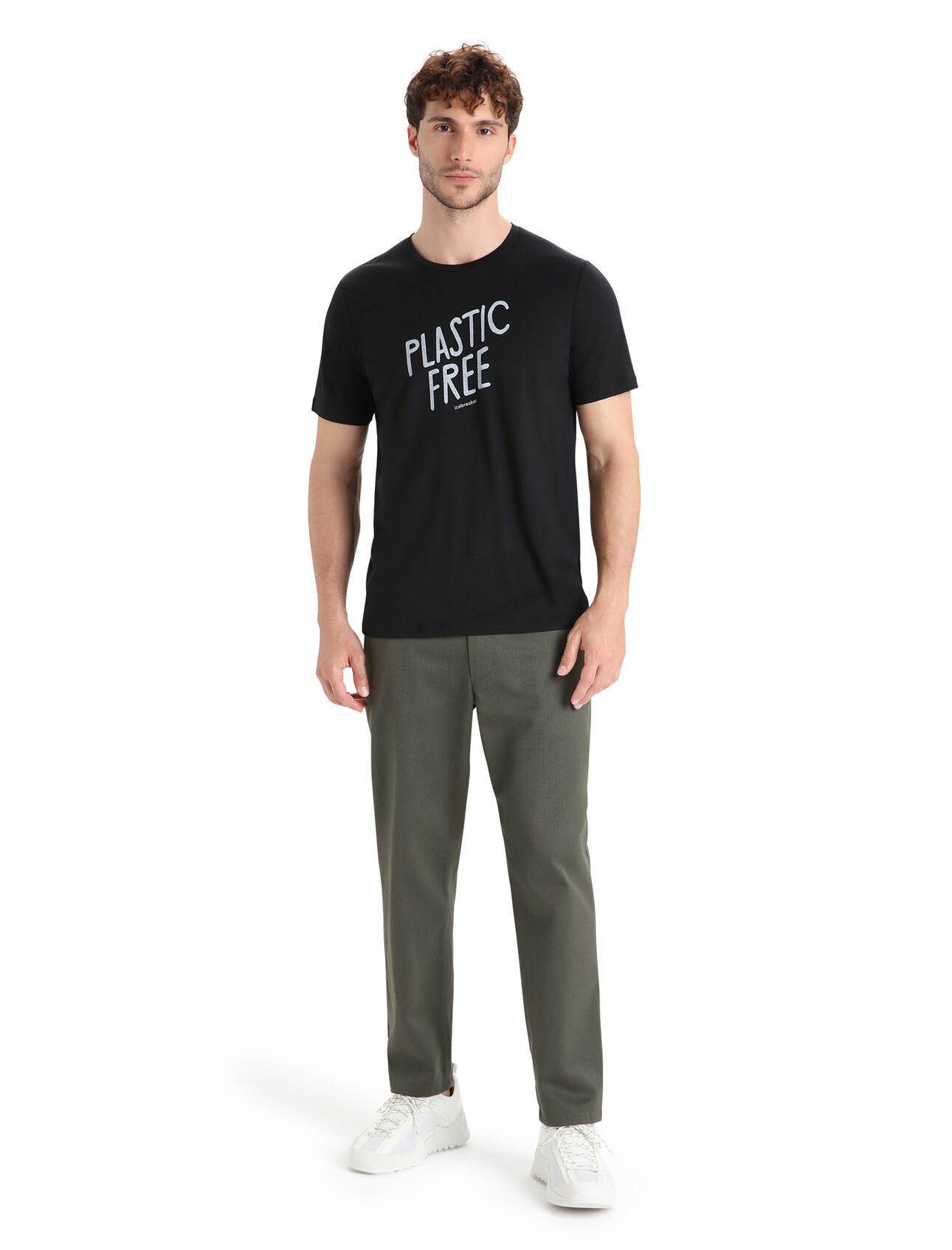 Men's Merino Tech Lite II Short Sleeve T-Shirt icebreaker Natural