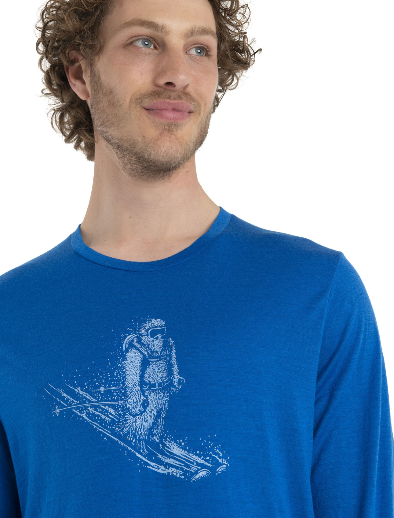 Men's Merino Tech Lite II Long Sleeve T-Shirt Skiing Yeti