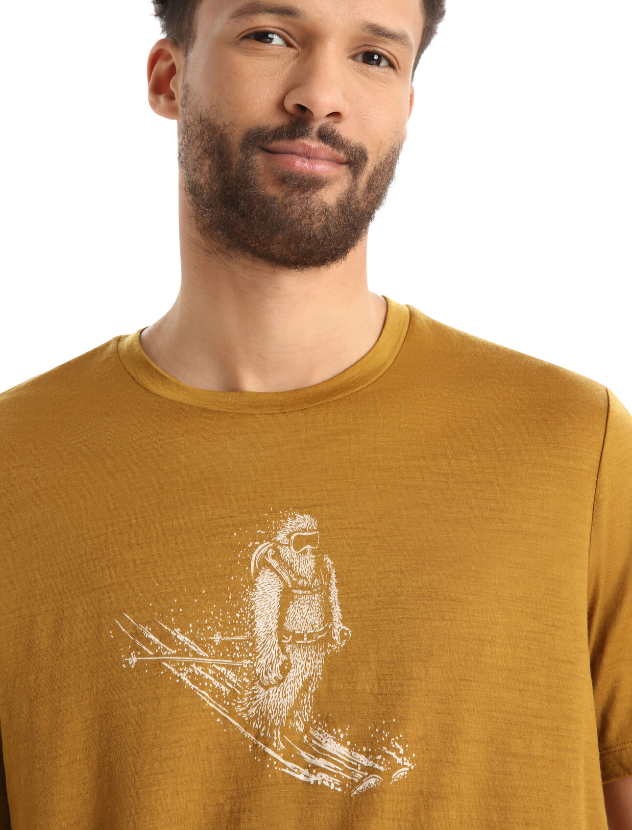 Men's Merino Tech Lite II Short Sleeve T-Shirt Skiing Yeti