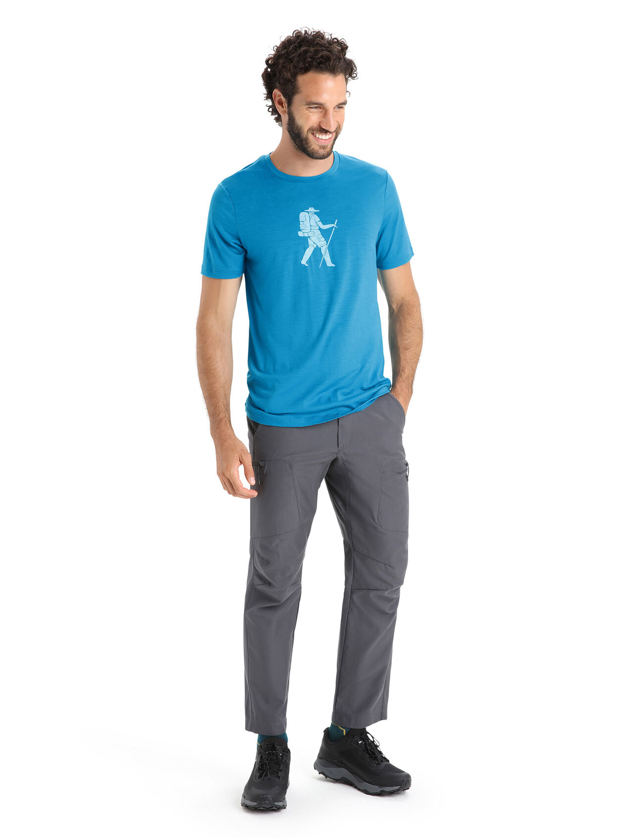 Men's Merino Tech Lite II Short Sleeve T-Shirt Trail Hiker