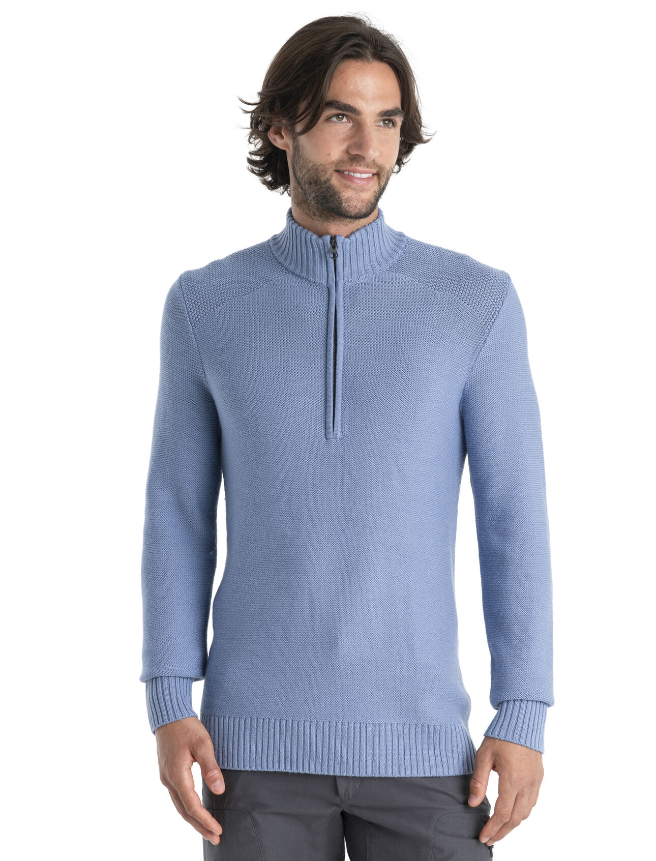 Men's Merino Waypoint Long Sleeve Half Zip Top
