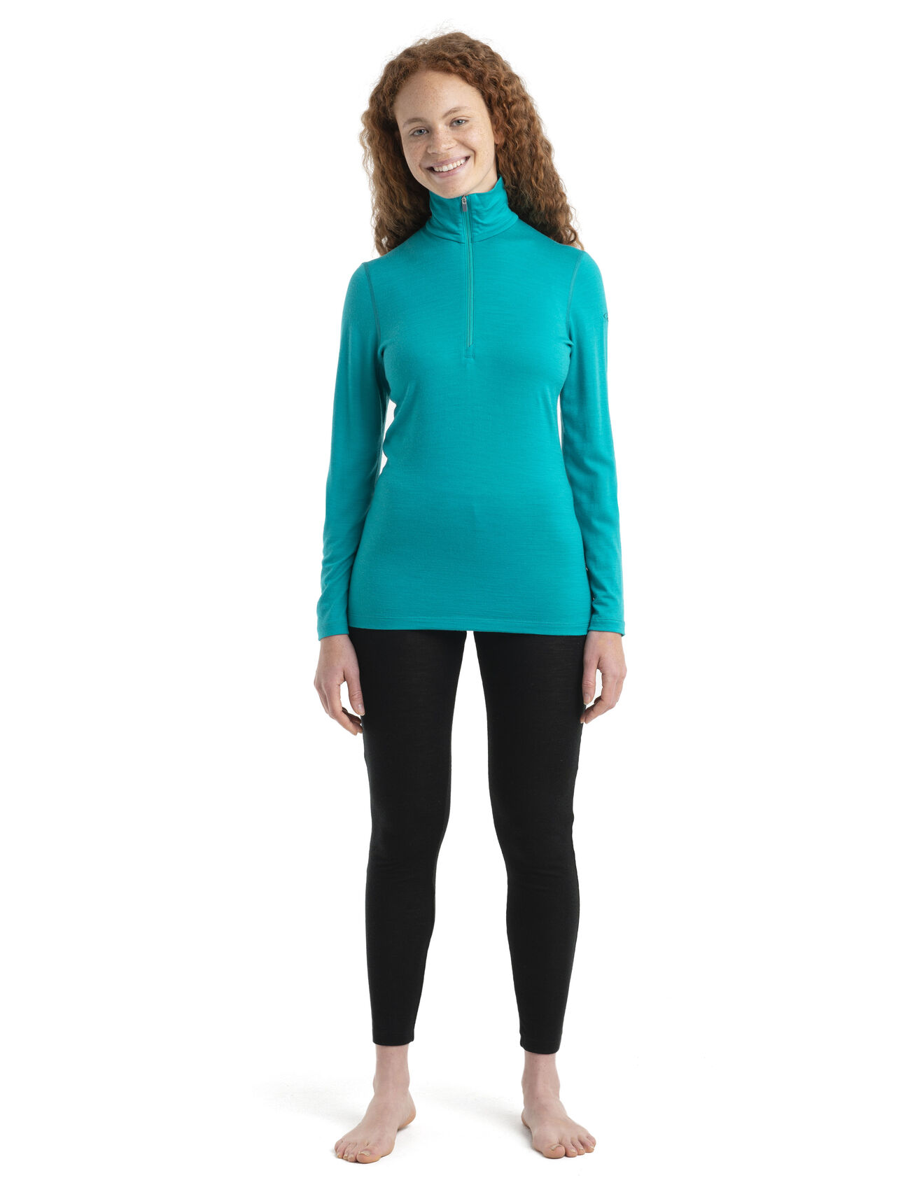 Women's Merino 200 Oasis Long Sleeve Half Zip Thermal Top