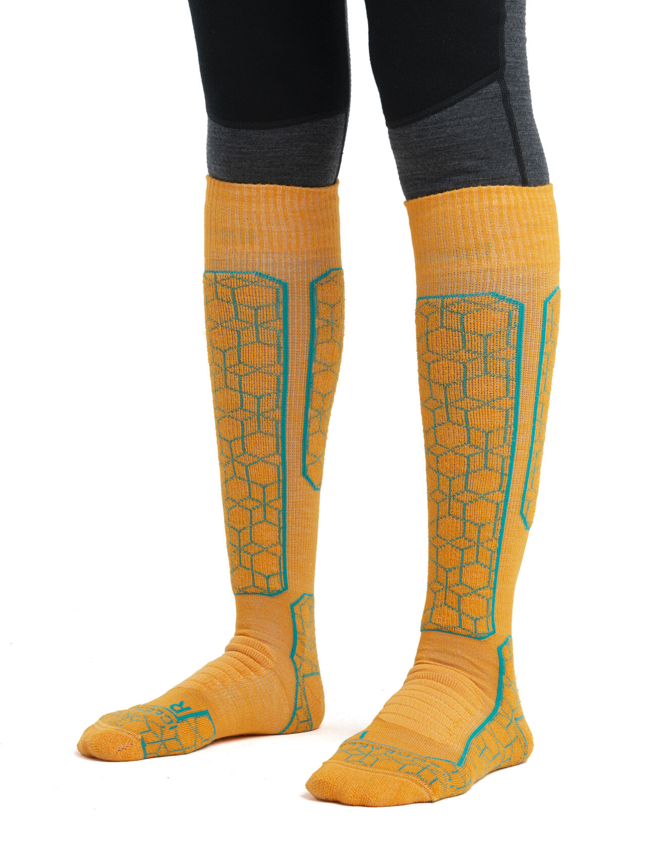 Women's Merino Ski+ Medium Over the Calf Alpine Geo