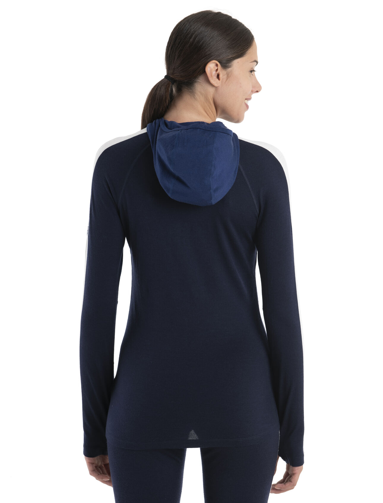 Women's Merino 200 Sonebula Long Sleeve Half Zip Thermal Hood