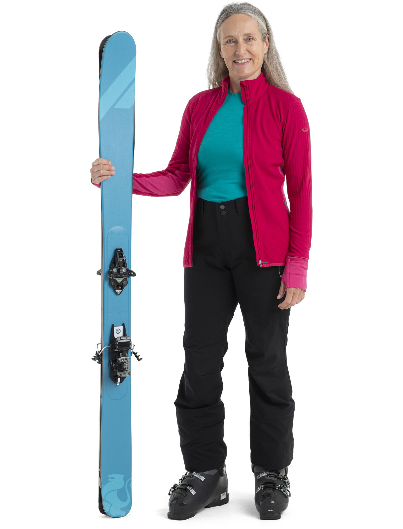 Women's Merino 200 Oasis Long Sleeve Crewe Thermal Top