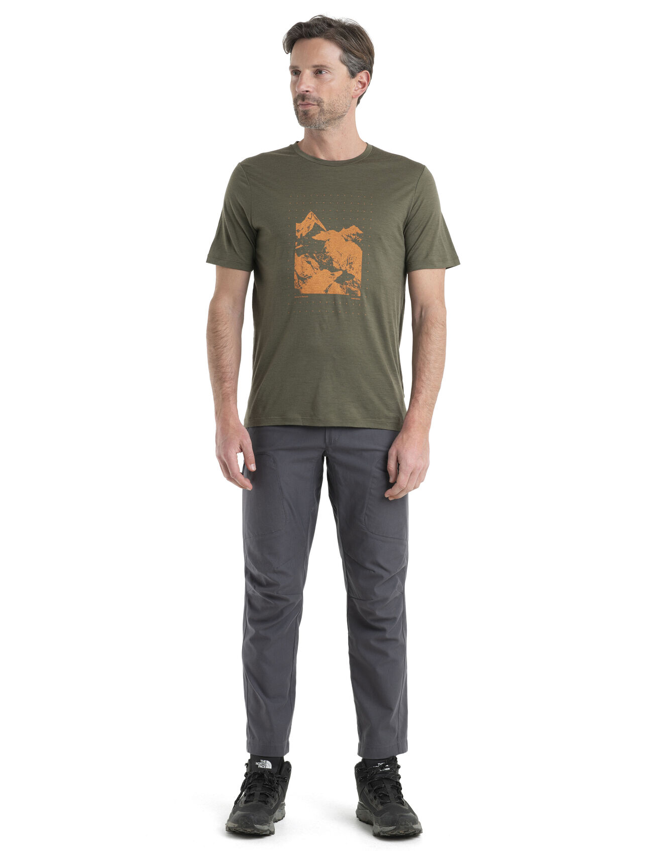 Men's Merino 150 Tech Lite II Short Sleeve T-Shirt Peak Grid