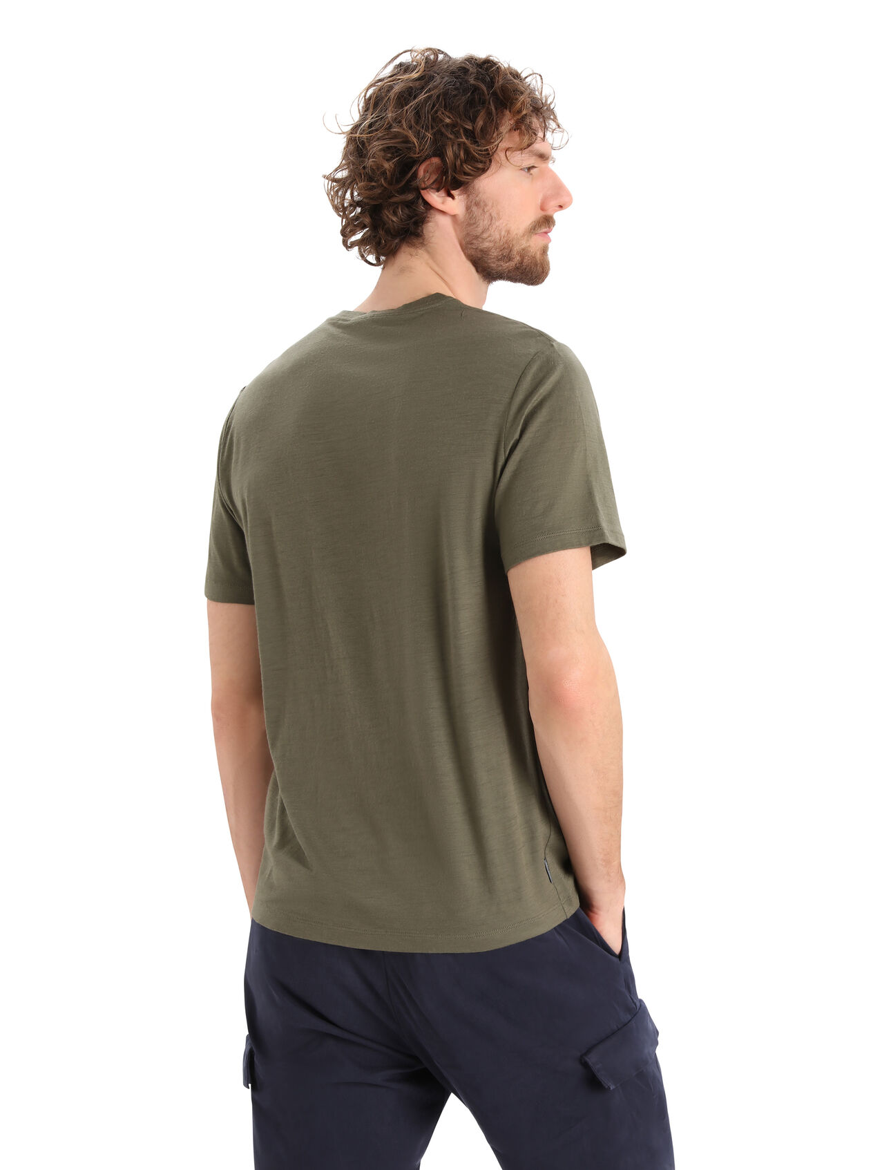 Men's Merino Tech Lite II Short Sleeve T-Shirt Mountain Geology