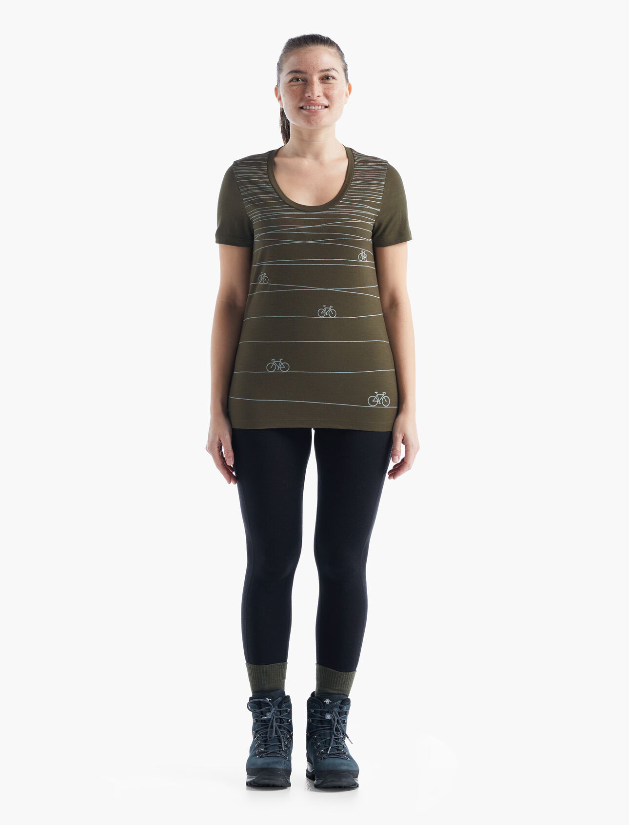 Women's Merino Tech Lite II Short Sleeve Scoop T-Shirt Hill Sprint