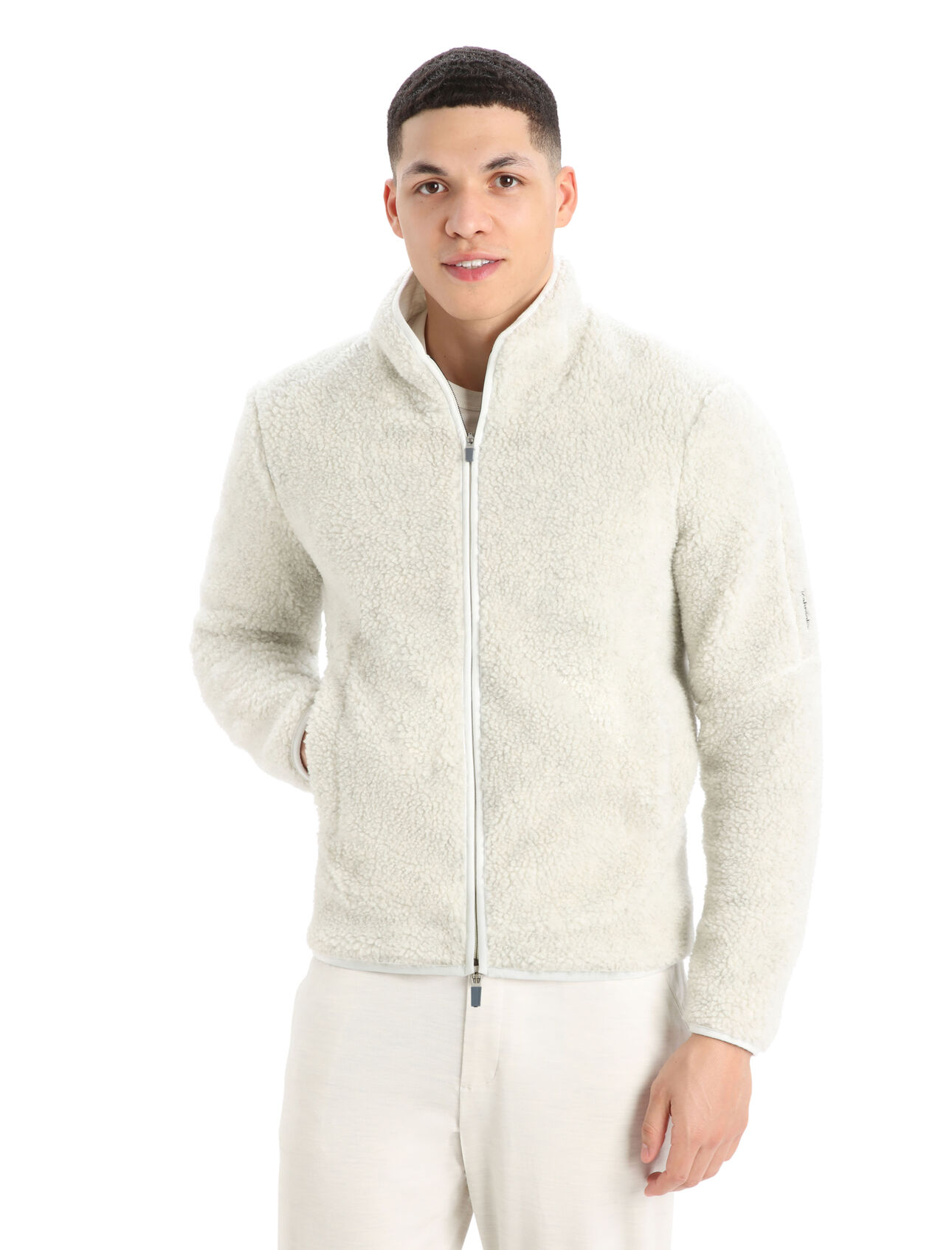 Men's RealFleece™ Merino High Pile Long Sleeve Zip Jacket