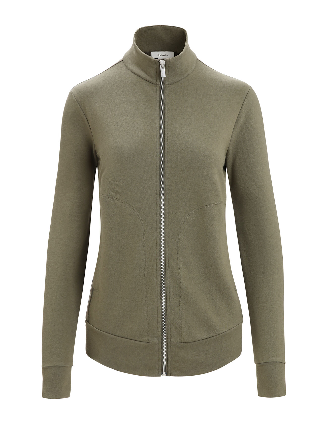 Women's Merino Central Classic Long Sleeve Zip Sweatshirt